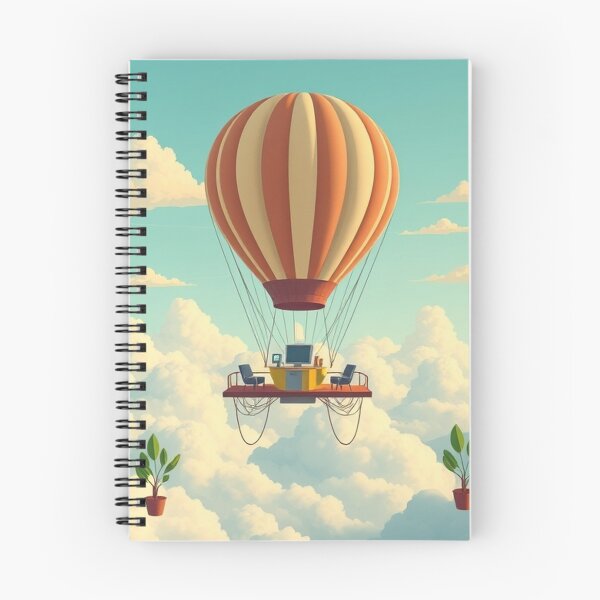 Item preview, Up, Up, and Away: Hot Air Balloon Adventure designed and sold by hjian8219.