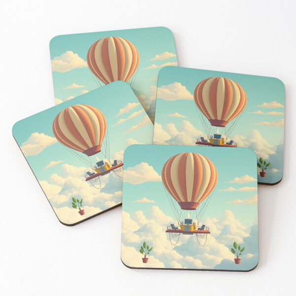 Item preview, Up, Up, and Away: Hot Air Balloon Adventure designed and sold by hjian8219.