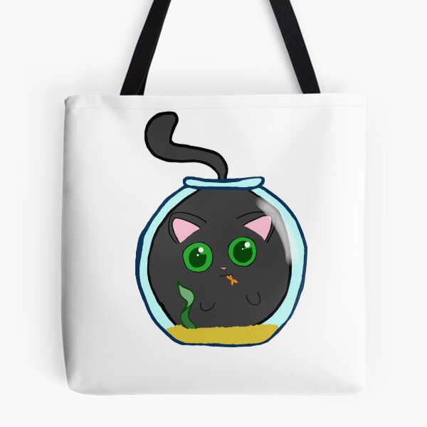 Item preview, Cat in Fish Bowl designed and sold by Joyster-Oyster.