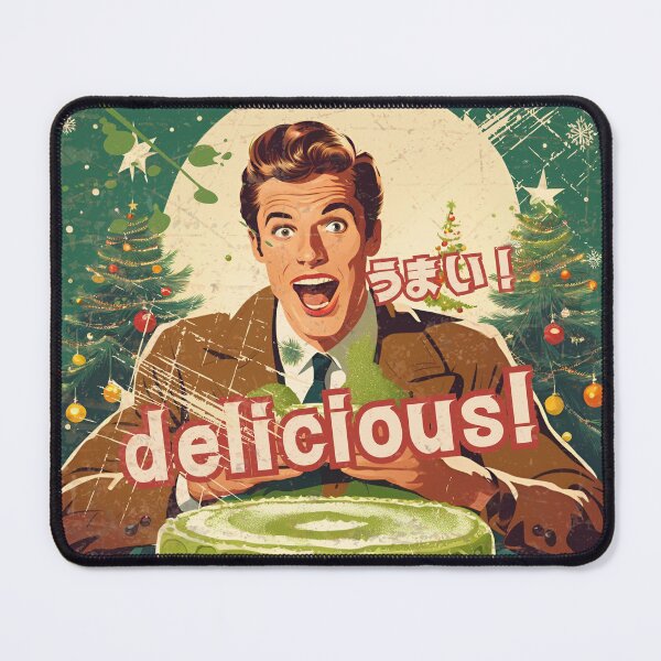Item preview, Matcha Cake Magic: A Handsome Guy’s Christmas Joy designed and sold by siamnekochan.