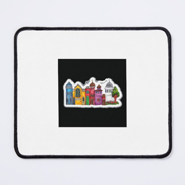 Item preview, Colorful Arabian Buildings designed and sold by MamaHiba.