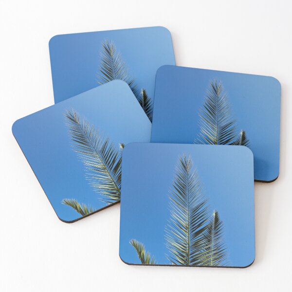 Item preview, Palm Branches, Green Leaves against Blue Sky designed and sold by Gaboro.