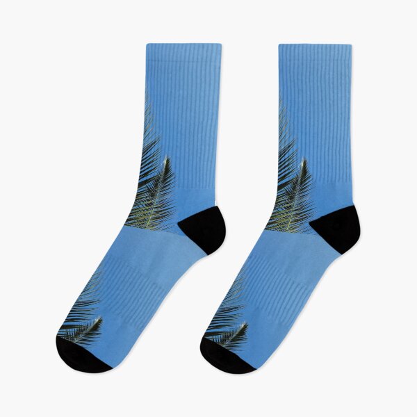 Item preview, Palm Branches, Green Leaves against Blue Sky designed and sold by Gaboro.