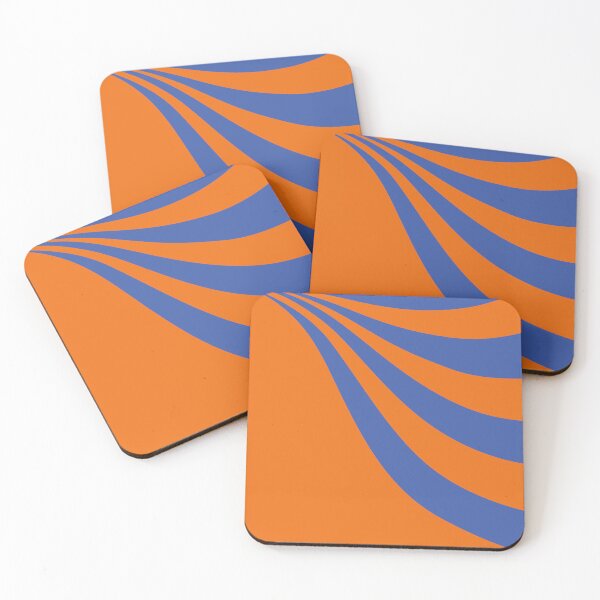 Item preview, Orange and Blue Wave designed and sold by LAEC-Shop.
