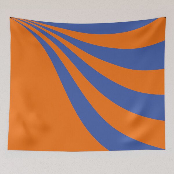 Item preview, Orange and Blue Wave designed and sold by LAEC-Shop.