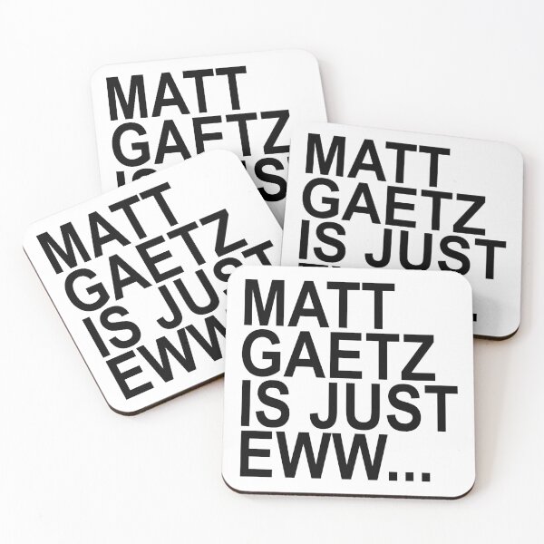Item preview, Matt Gaetz is just Eww... Ew (black) designed and sold by Thelittlelord.