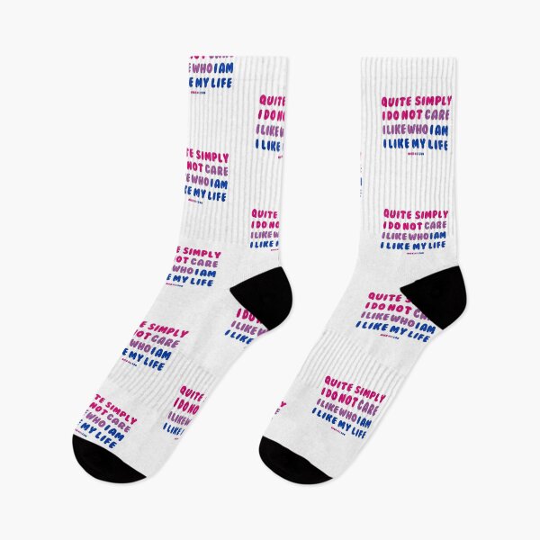Item preview, Heartstopper Nick Nelson Quote I Like Who I Am I Like My Life - Bi Flag Colours designed and sold by annylands.