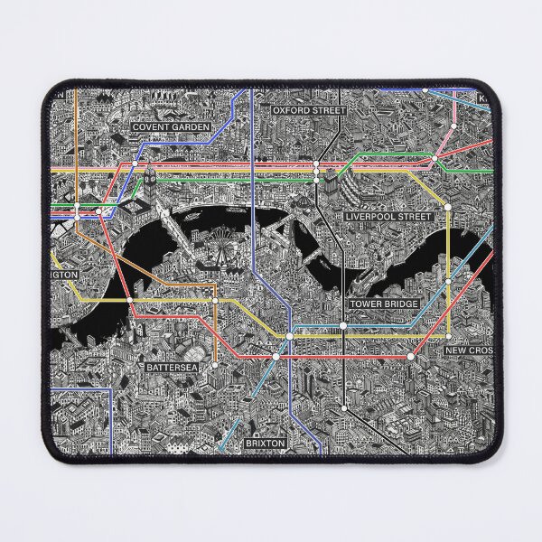 Item preview, London England map designed and sold by oliver polanski.