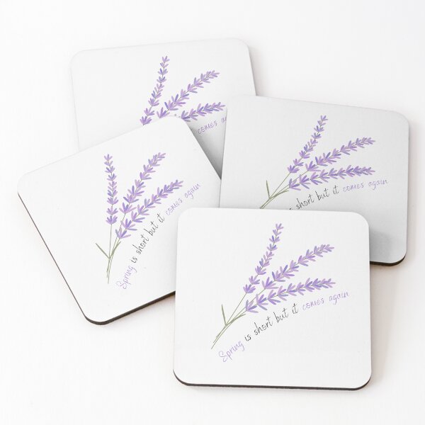 Item preview, Spring is Short But It Comes Again - IU Lyrics Art designed and sold by annylands.