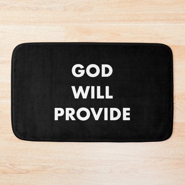 Item preview, GOD WILL PROVIDE designed and sold by john ares.
