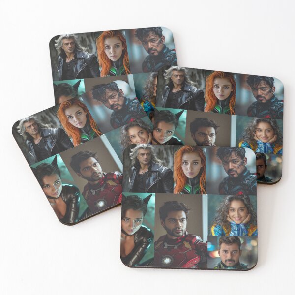 Item preview, Tamil Filim Star as Super hero's.Vijay,Ajith,STR,SK,Trisha designed and sold by Fraland42.