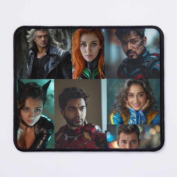Item preview, Tamil Filim Star as Super hero's.Vijay,Ajith,STR,SK,Trisha designed and sold by Fraland42.