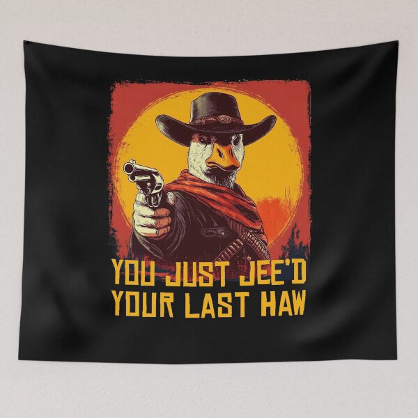 Item preview, Silly Goose You Just Yeed Your Last Haw Western Cowboy Gamer Gift Funny designed and sold by trendyzcom.