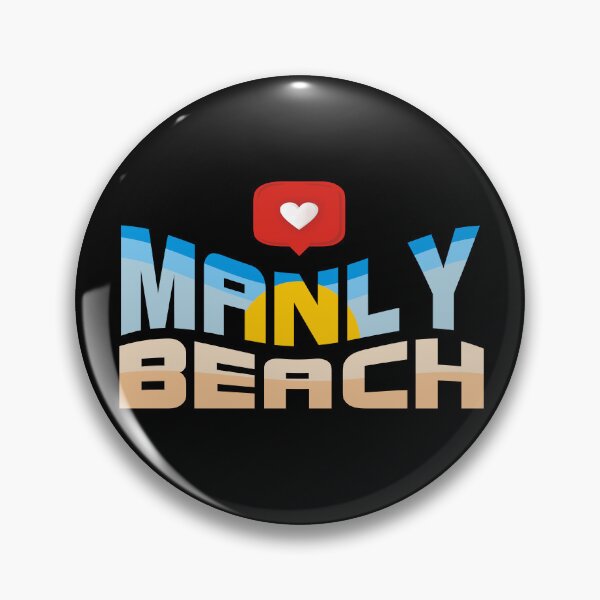 Item preview, Manly Beach love sign designed and sold by studioss76.