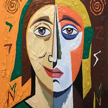 Artwork thumbnail, Fragmented Emotions  by ChristCentered