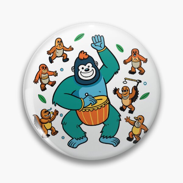 Item preview, Drumming to the Jungle Beat designed and sold by omerfdln34.