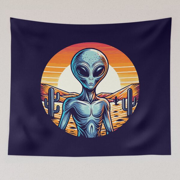Item preview, Alien in the Far West designed and sold by roswellboutique.