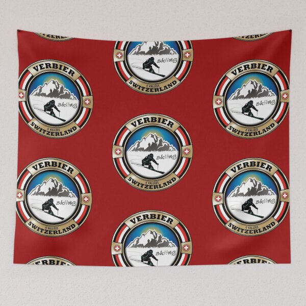 Item preview, Verbier Switzerland skiing designed and sold by studioss76.