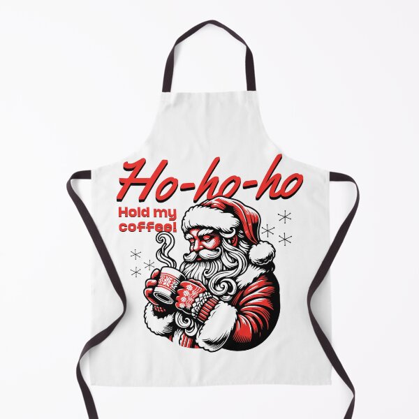 Item preview, Ho Ho Ho Hold My Coffee Santa Claus for Coffee Lovers designed and sold by Jenaxbelle.