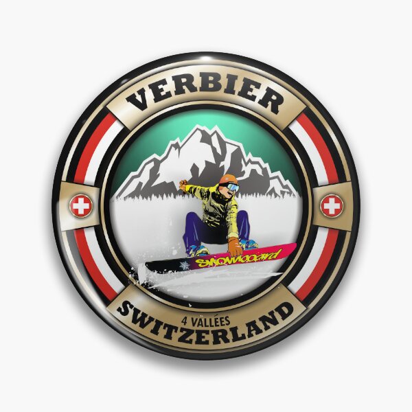 Item preview, Verbier Switzerland snowboarding designed and sold by studioss76.