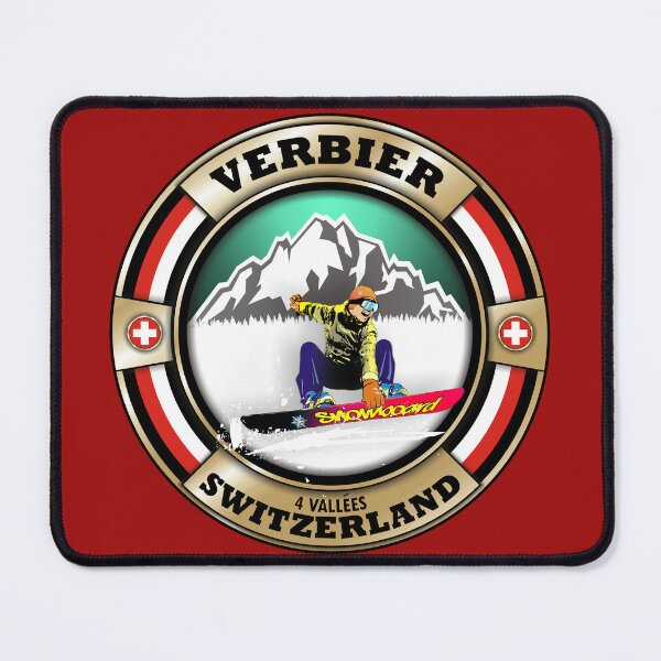 Item preview, Verbier Switzerland snowboarding designed and sold by studioss76.