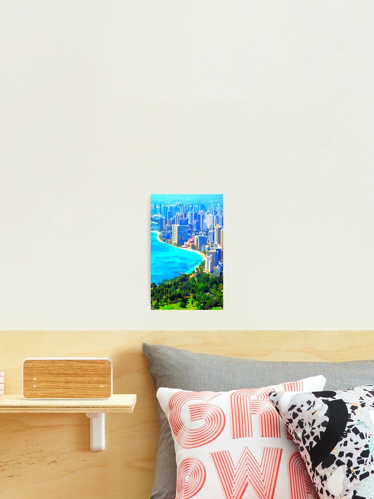 Thumbnail 2 of 3, Photographic Print, Waikiki In Color XIV designed and sold by R-F-B.