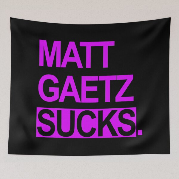 Item preview, Matt Gaetz sucks - violet designed and sold by Thelittlelord.