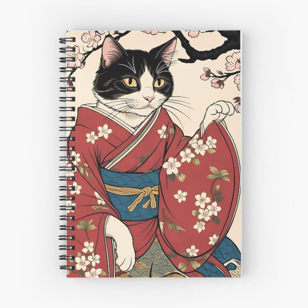 Item preview,  Neko Harmony: Retro Japanese Cat Delight for Feline Aficionados designed and sold by Catophile.