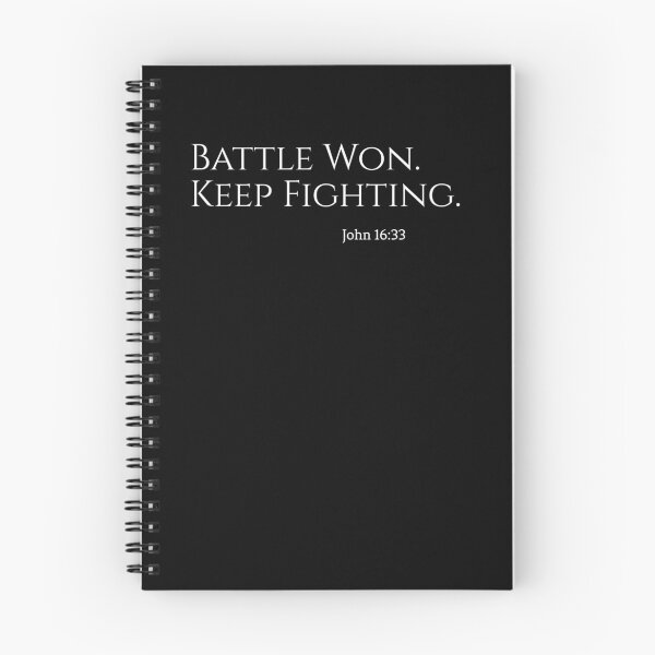 Item preview, Battle Won. Keep Fighting. designed and sold by Zceptre.