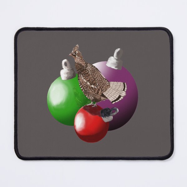 Item preview, Festive Ruffles: A Grouse Among the Ornaments designed and sold by TheFatTree.