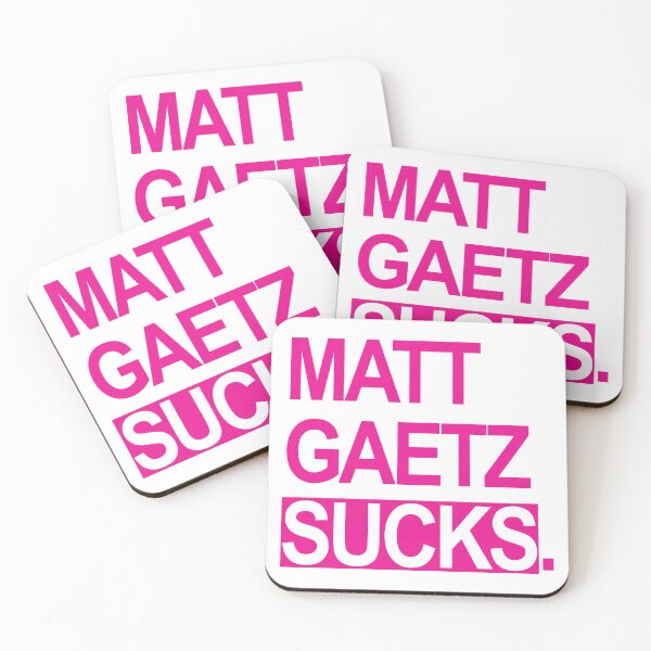 Item preview, Matt Gaetz sucks - hot pink 2.0 designed and sold by Thelittlelord.
