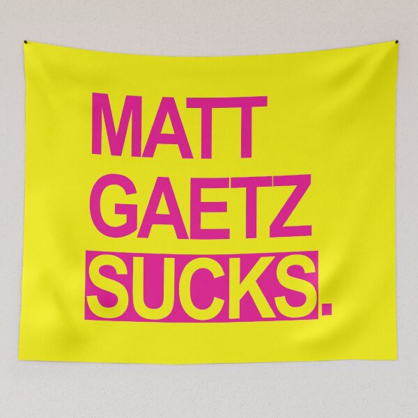 Item preview, Matt Gaetz sucks - hot pink 3.0 designed and sold by Thelittlelord.