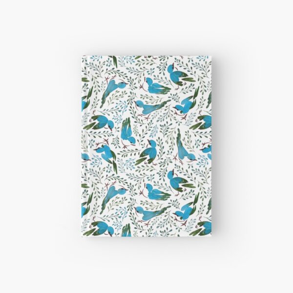 Birds in summer Hardcover Journal