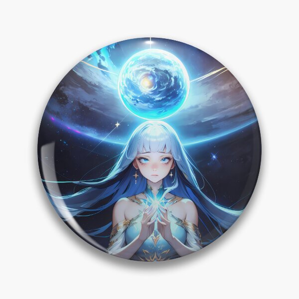 Item preview, The Cosmic Enchantress celestial maiden  designed and sold by ART ATTACK ZONE.