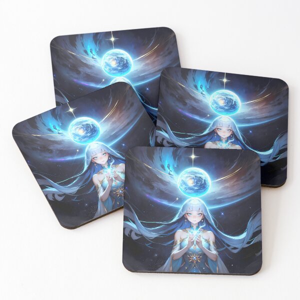 Item preview, The Cosmic Enchantress celestial maiden  designed and sold by ART ATTACK ZONE.