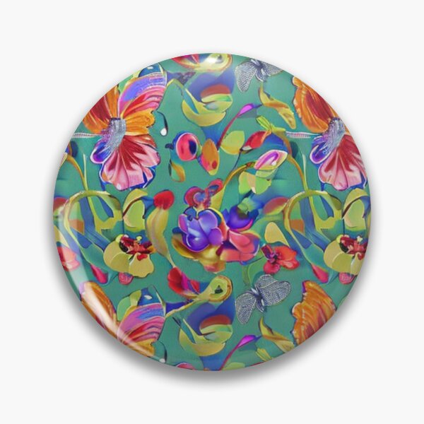 Item preview, Flowers on a green porcelain background designed and sold by ruiztiger70.