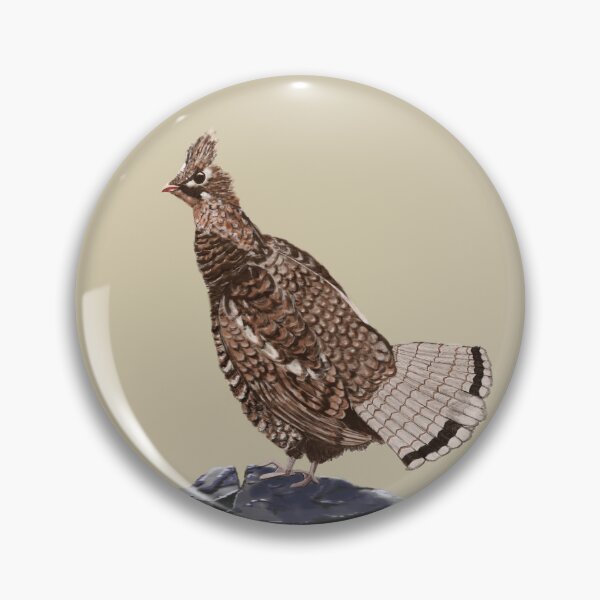 Item preview, Majestic Grouse on a Rocky Perch designed and sold by TheFatTree.