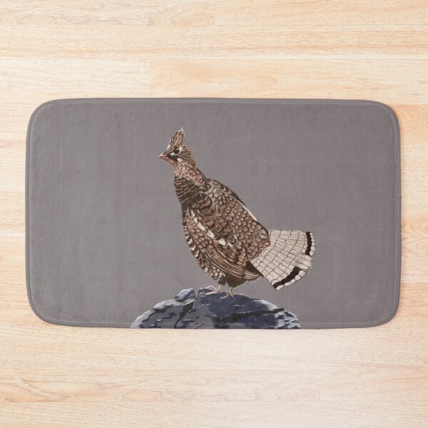 Item preview, Majestic Grouse on a Rocky Perch designed and sold by TheFatTree.