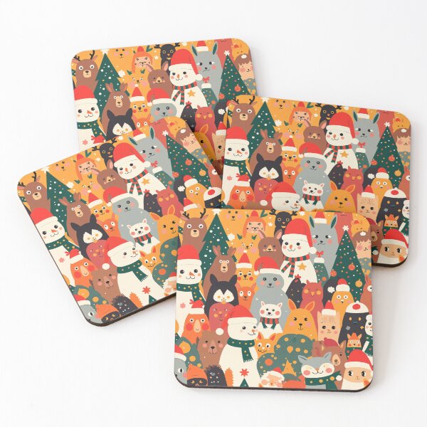 Item preview, FUNNY CUTE CHRISTMAS ANIME WHIMSICAL ART designed and sold by Arts4U.