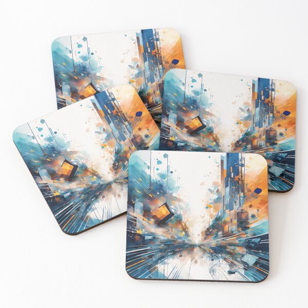Item preview, An abstract explosion of colors and shapes, creating a dynamic and energetic composition designed and sold by homydesign.