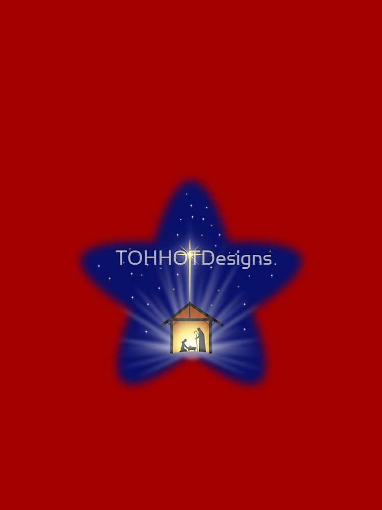 Thumbnail 4 of 4, iPhone Case, Star Nativity Scene designed and sold by TOHHOTDesigns.