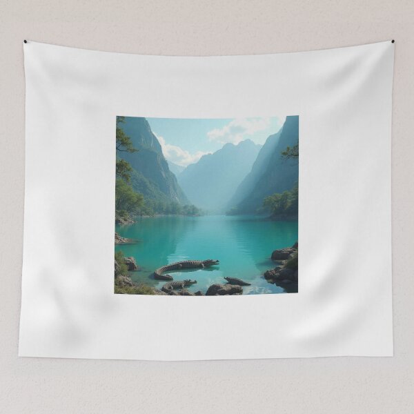 Item preview, Lake, Mountains, Crocs designed and sold by sachinnaha.