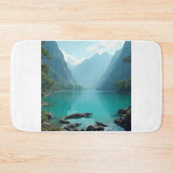 Item preview, Lake, Mountains, Crocs designed and sold by sachinnaha.