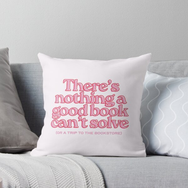 Item preview, There's Nothing A Good Book Can't Solve ( or a trip to the bookstore ) designed and sold by katreadsitshop.