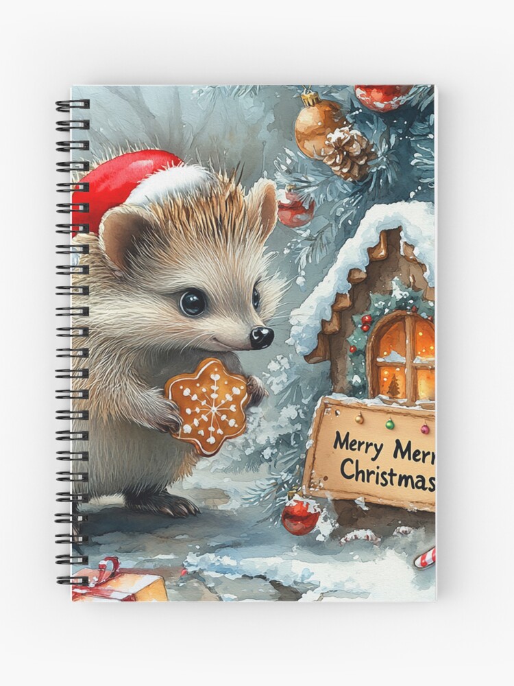 Thumbnail 1 of 3, Journal, Merry Merry Christmas designed and sold by phatpuppyart.