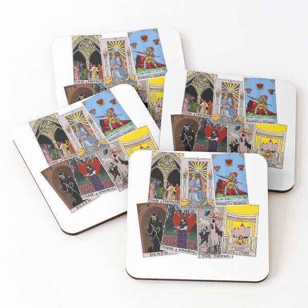 Item preview, agatha all along tarot cards all 7 designed and sold by natswinter.