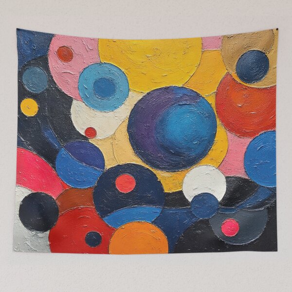 Item preview, Wassily Kandinsky Circles designed and sold by maniacfitness.