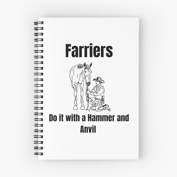 Item preview, Farriers Do it with a Hammer and Anvil designed and sold by TeesbyAngela.
