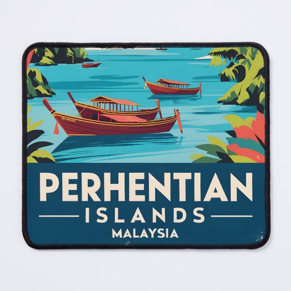 Item preview, Perhentian Islands Malaysia Vintage Travel Tourism designed and sold by TravelersGems.