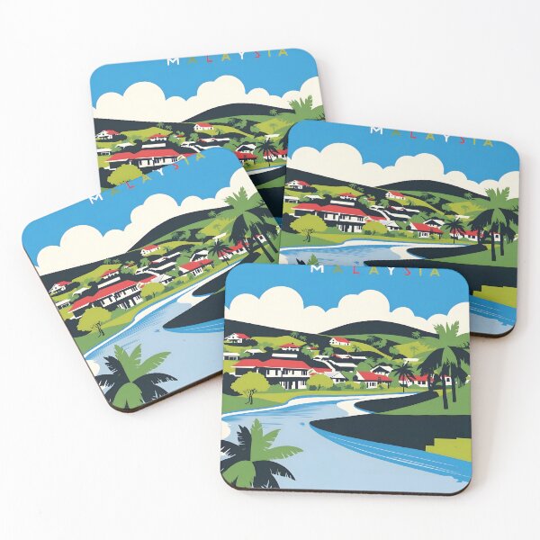 Item preview, Kulim Malaysia Vintage Travel Tourism designed and sold by TravelersGems.